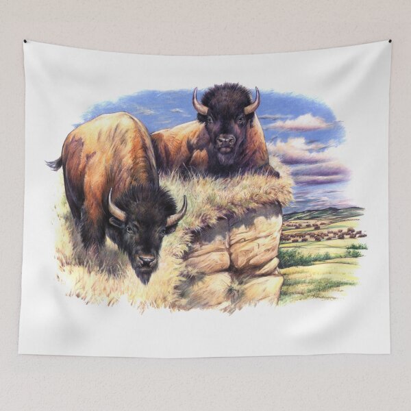 Item preview, Buffalo Plains designed and sold by Salmoneggs.