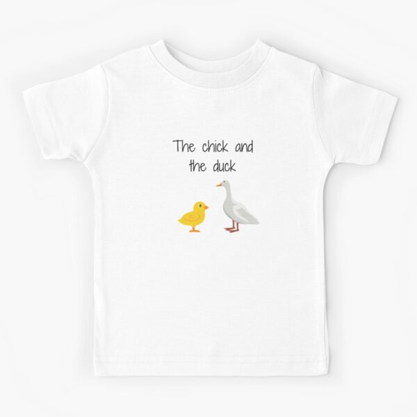 The chick and the duck/FRIENDS pets Kids T-Shirt