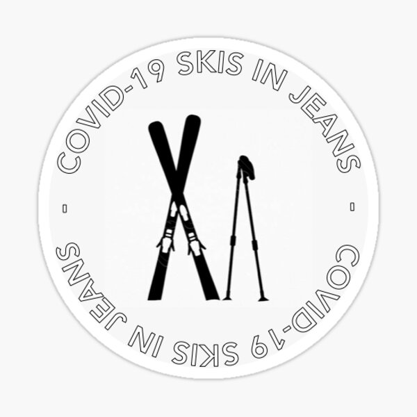 covid-19-skis-in-jeans-sticker-by-mchater-redbubble