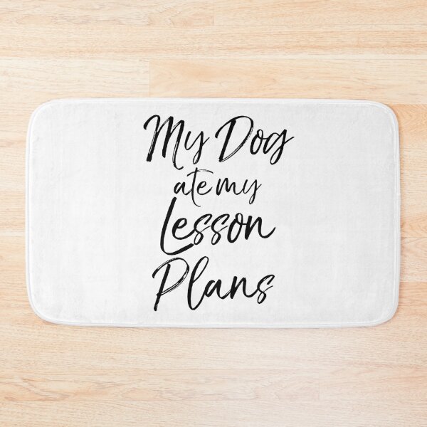 Item preview, My Dog ate my Lesson Plans designed and sold by TNDesignStudio.