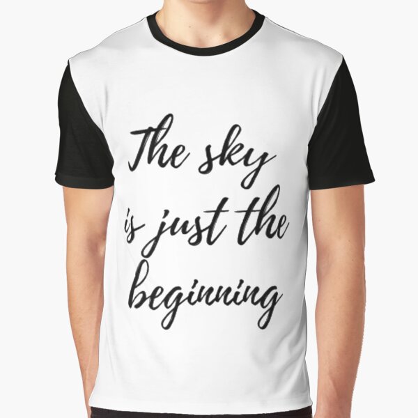 Artikel-Vorschau von Sky ist erst der Anfang, designt und verkauft von merchspiration.