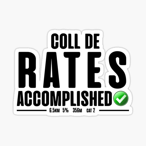 Item preview, Coll De Rates Accomplished Cycling Vuelta A España designed and sold by JackCurtis1991.
