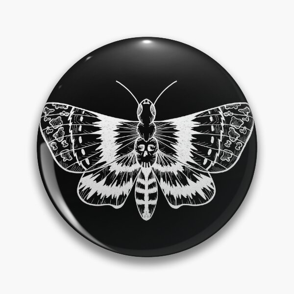 Item preview, Witchy Mystical Moth white designed and sold by kapu-picture.