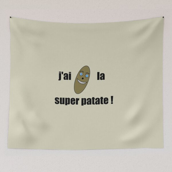 Item preview, humor, funny, comical, I have the super potato! designed and sold by loiret1958.