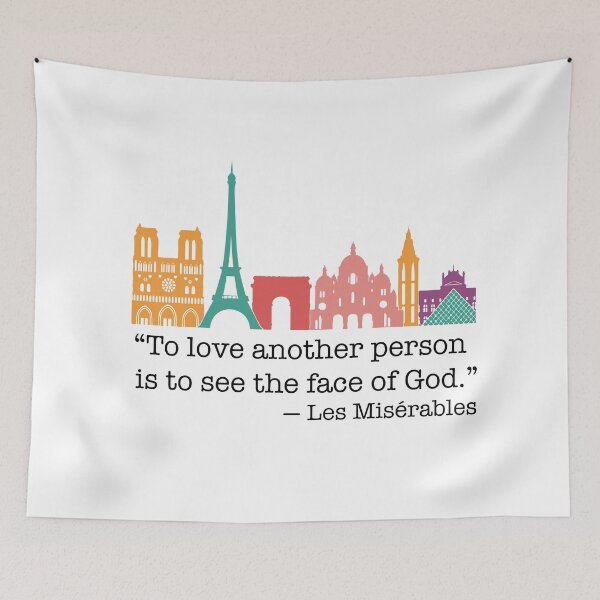 Item preview, Les Miserables  - To Love Another Person, is to see the face of God designed and sold by serendipitous08.