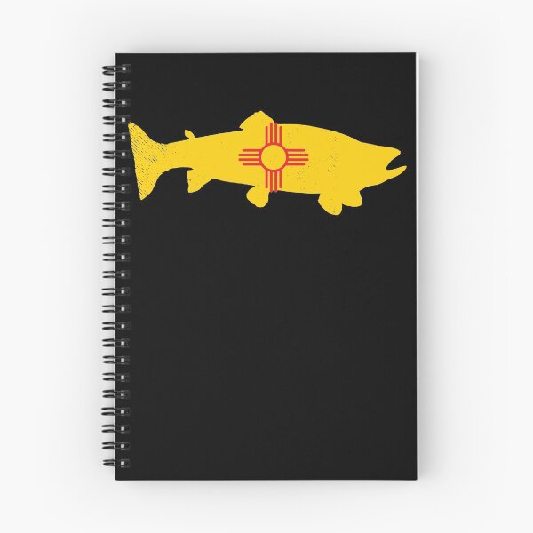 Item preview, New Mexico Flag Trout Fish | State, Trout Fishing, Fisherman, NM Fishermen Gifts designed and sold by corusmaiden.