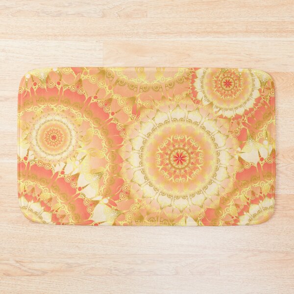 Item preview, Delicate Mandala Pattern orange designed and sold by pearlposition.