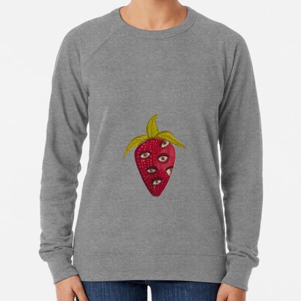 Strawberry Eyes Lightweight Sweatshirt