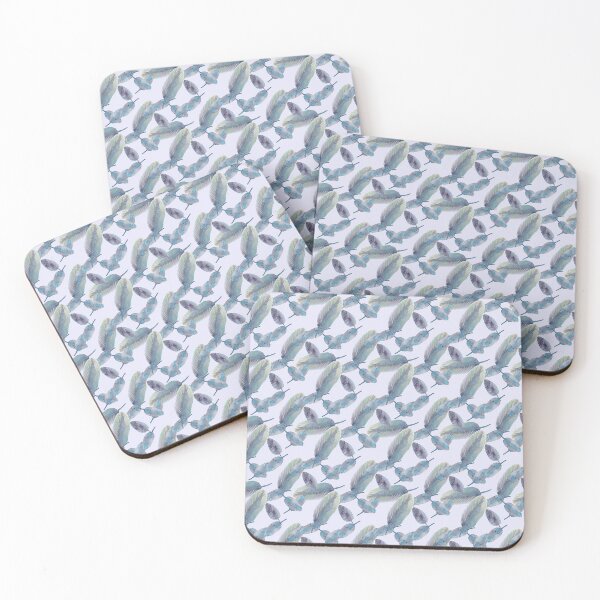 Item preview, watercolor leaves lavander pattern designed and sold by AnnaBaldon.