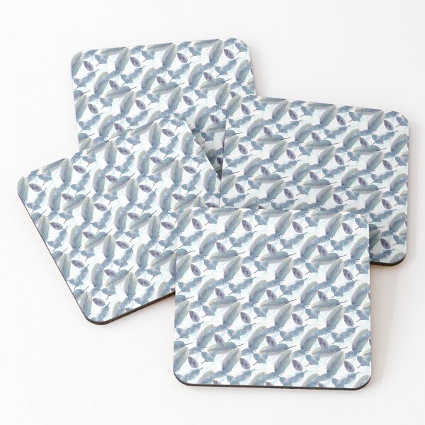 Item preview, watercolor leaves pattern 2 designed and sold by AnnaBaldon.