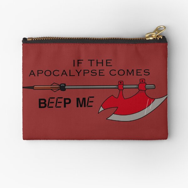 Beep Me Zipper Pouch