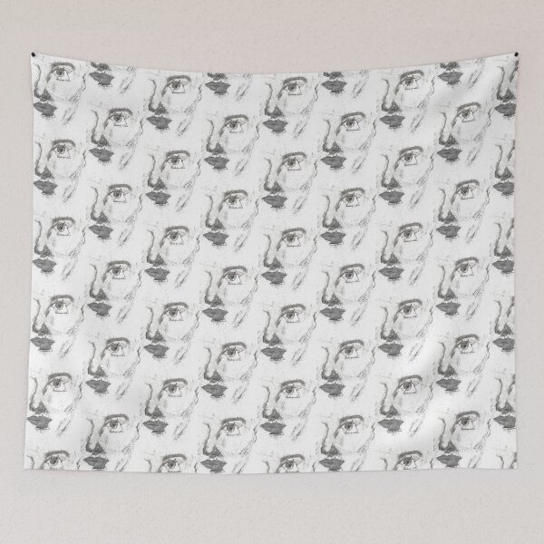 Item preview, Face Sketch Drawing designed and sold by Katelyn Wollschlager.