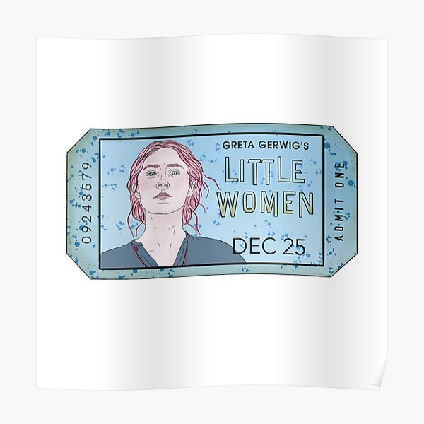Saoirse Ronan Jo March little women Poster