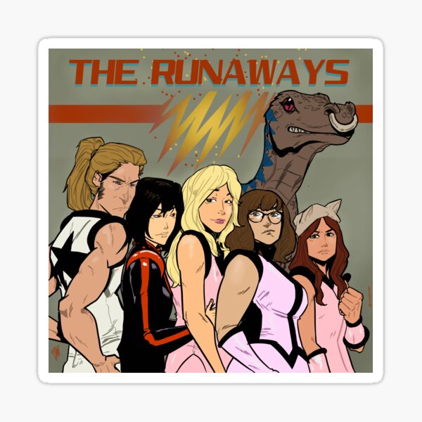 Runaways  do Runaways Sticker