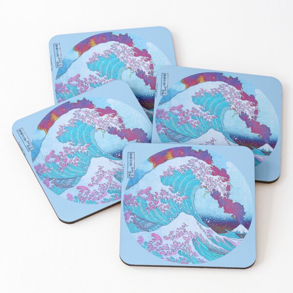 Item preview, Great Wave Off Kanagawa Mount Fuji Eruption designed and sold by anthonylonder.