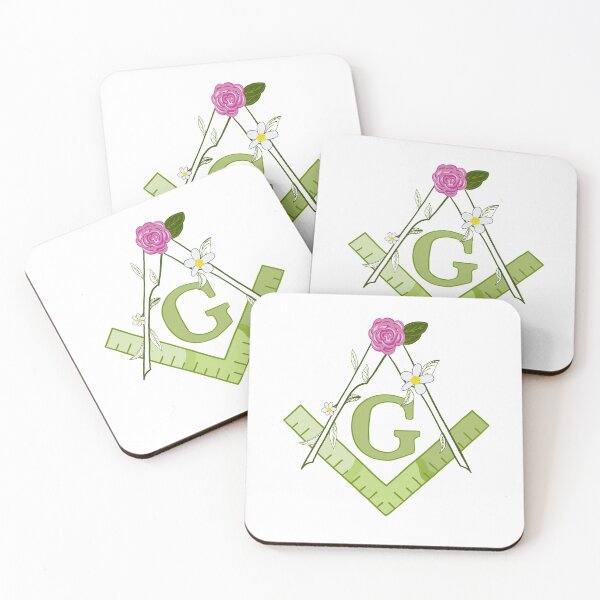Item preview, Freemason Flower Logo designed and sold by sparrowbond.