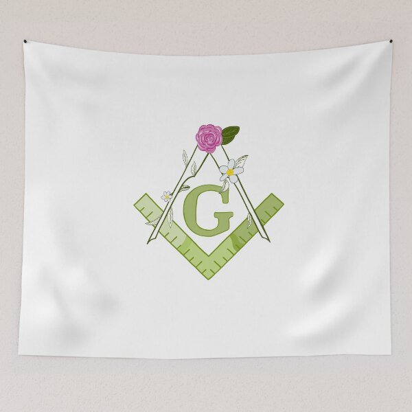 Item preview, Freemason Flower Logo designed and sold by sparrowbond.