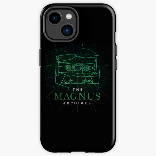 The Magnus Archives Logo (Season 5) (Square Block Logo) iPhone Tough Case