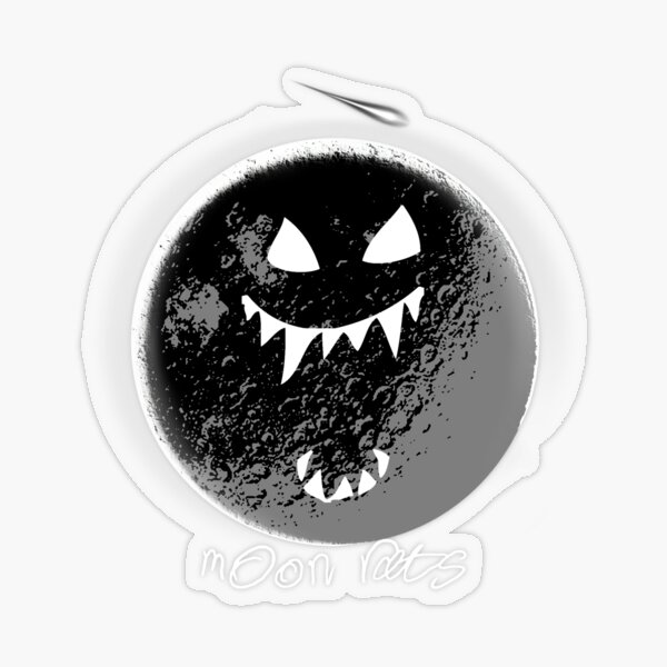 Moon Rats! Stickers from outer space - Design Pack 5 of 6 Transparent Sticker