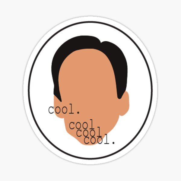 Abed from Community Sticker