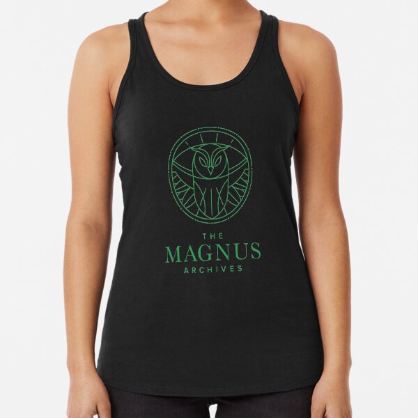 All Seeing Owl Racerback Tank Top