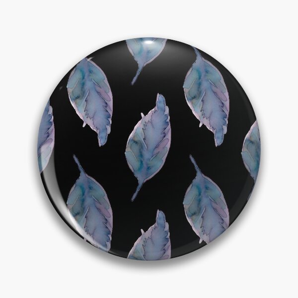 Item preview, purple leaf black pattern designed and sold by AnnaBaldon.