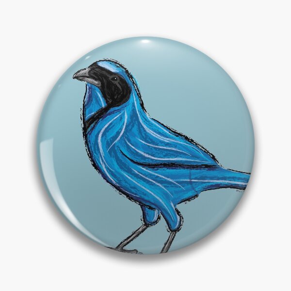 Item preview, Artwork showing a Turquoise Jay I designed and sold by JD's Shop.