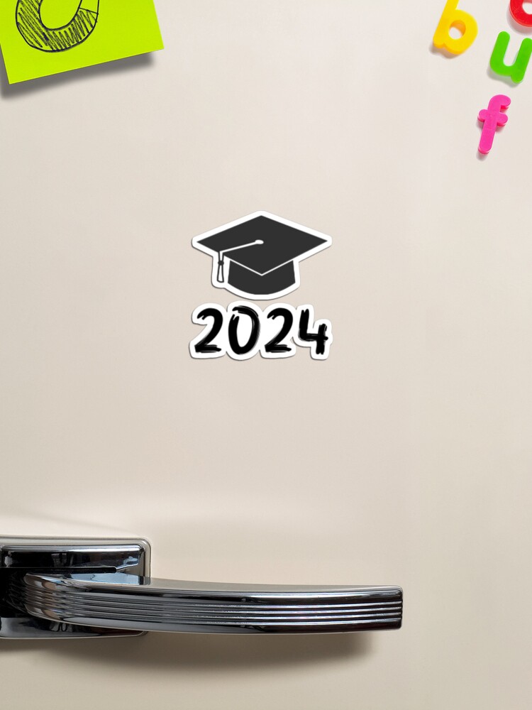 2024 graduate Sticker for Sale by rachelsoccio