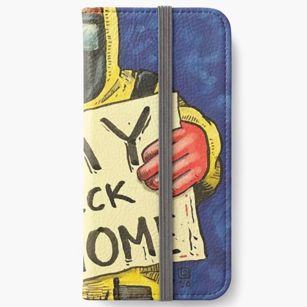 Stay the feck at home iPhone Wallet