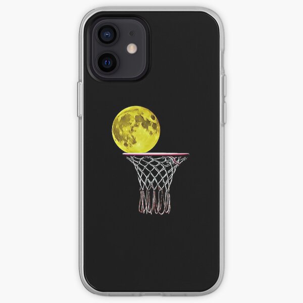 Basketball Moon iPhone Soft Case