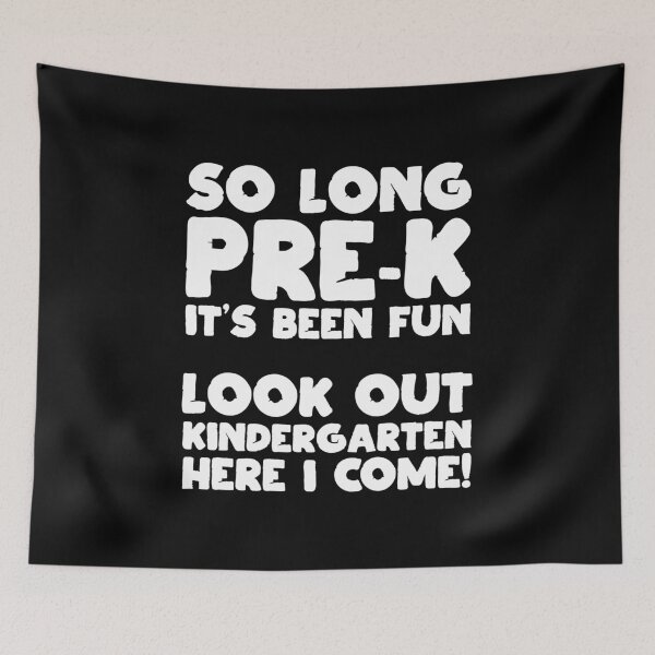 Item preview, So Long Pre-K Preschooler Kindergarten Gift Idea designed and sold by haselshirt.