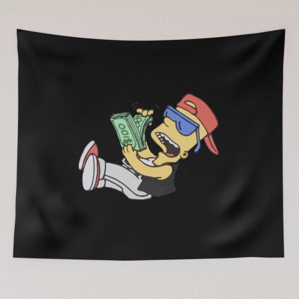 Artikelvorschau, Hype Money Bart Simson entworfen und verkauft von SeshStyle.