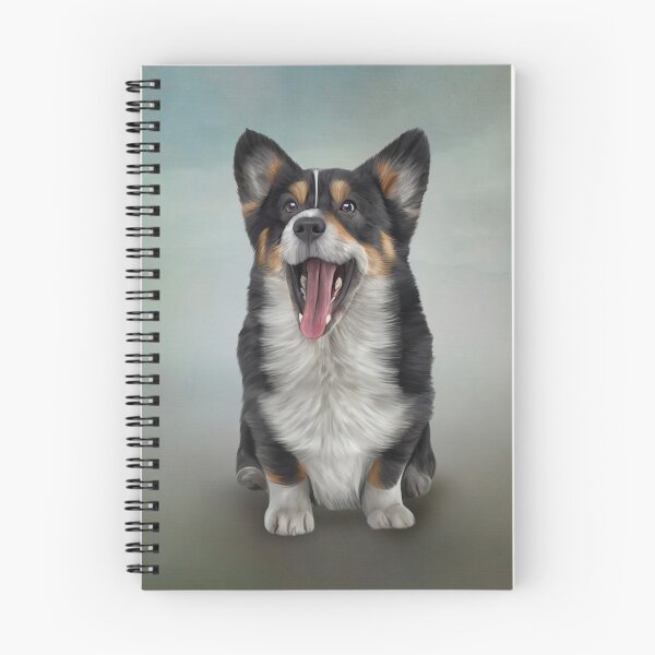 Item preview, Drawing Dog Welsh Corgi black designed and sold by bonidog.