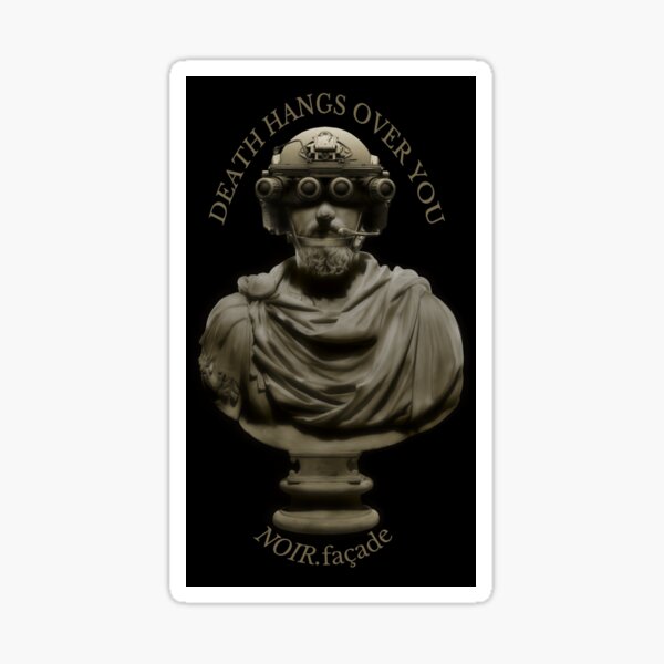 Item preview, Noir Facade - Operator Marcus Aurelius "Death Hangs Over You" designed and sold by Noir Facade.
