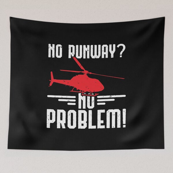 Item preview, No Runway? No Problem! Helicopter Pilot Gift designed and sold by haselshirt.