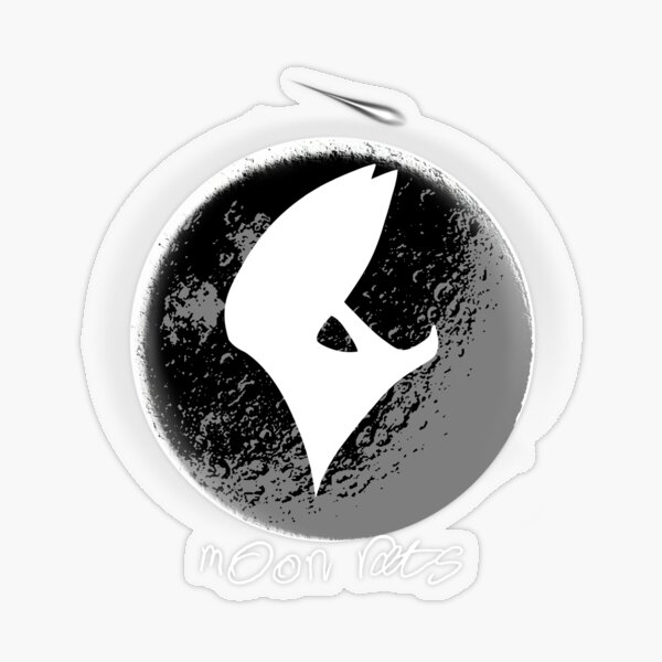 Moon Rats! Stickers from outer space - Design Pack 6 of 6 Transparent Sticker