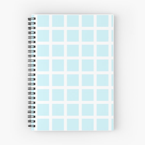 Item preview, light blue and white grid checker pattern designed and sold by clairecardona.
