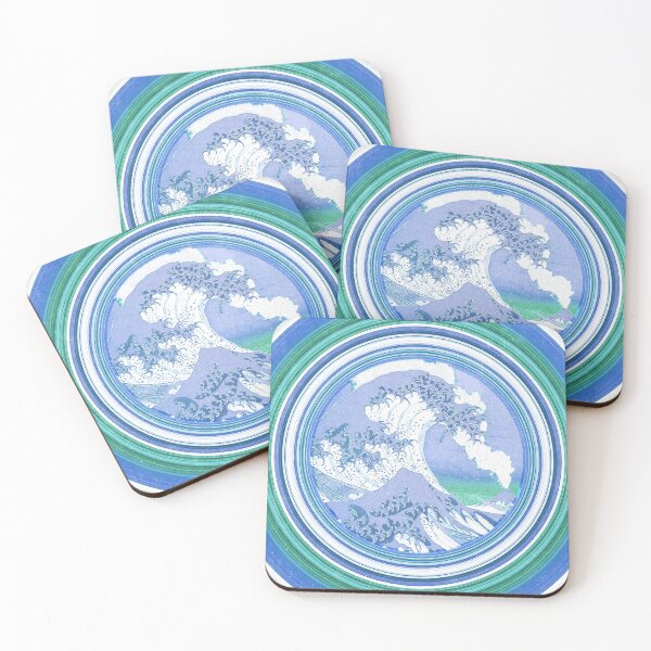 Item preview, Great Wave Off Kanagawa Mount Fuji Eruption designed and sold by anthonylonder.