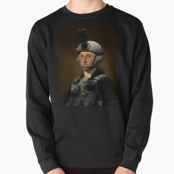 Noir Facade - Operator President George Washington Pullover Sweatshirt