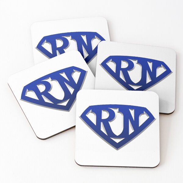Item preview, RN Nurse Superhero logo - Shane Pickerill Design designed and sold by ShanePickerill.