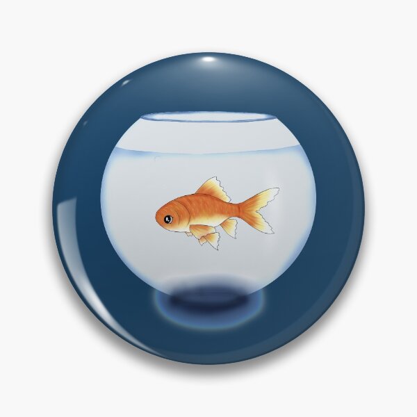 Item preview, Goldfish in glass designed and sold by Pezi-Creation.