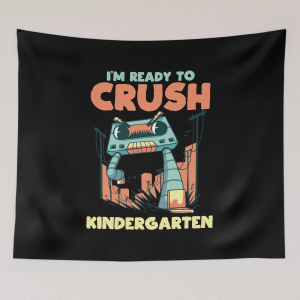 Item preview, Ready To Crush Kindergarten Preschooler Gift designed and sold by haselshirt.