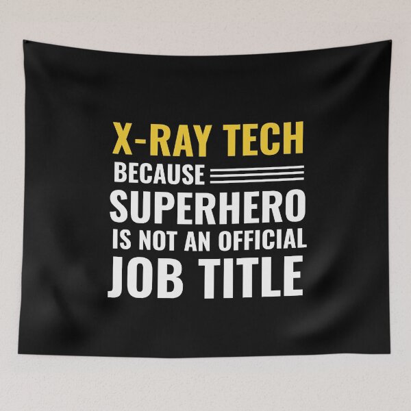 Item preview, X-Ray Tech Superhero, Gift For Radiologic Technologist designed and sold by VintageMashup.