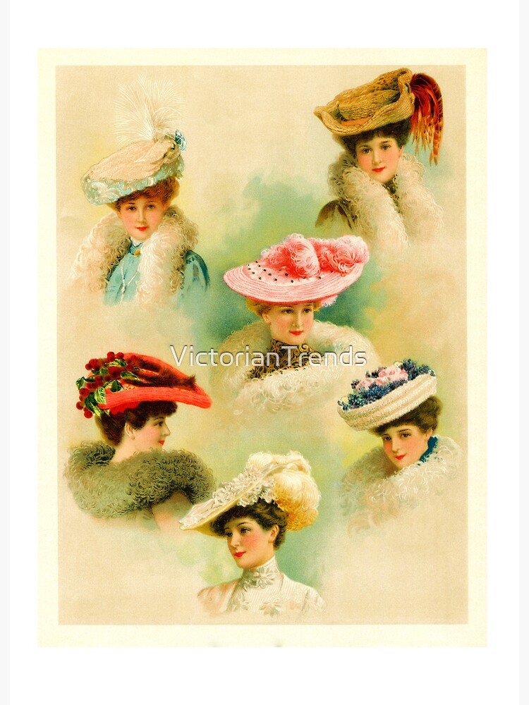 victorian style hats ladies