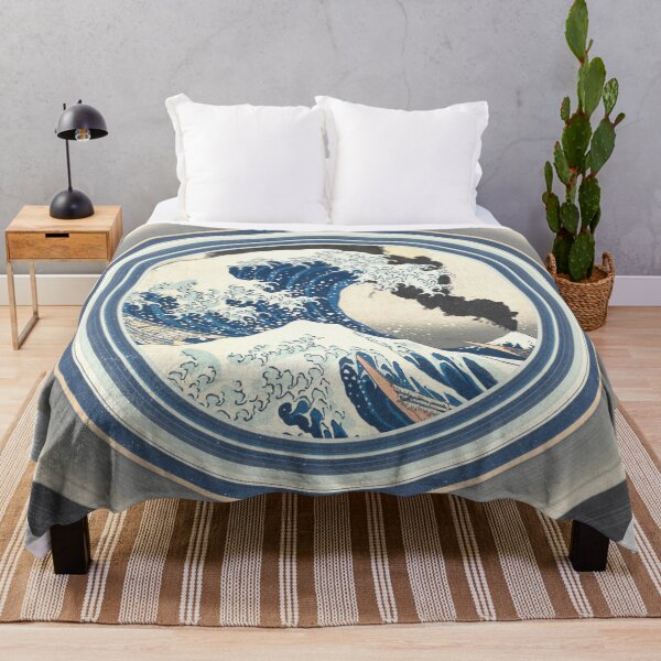 Item preview, Great Wave Off Kanagawa Mount Fuji Eruption designed and sold by anthonylonder.