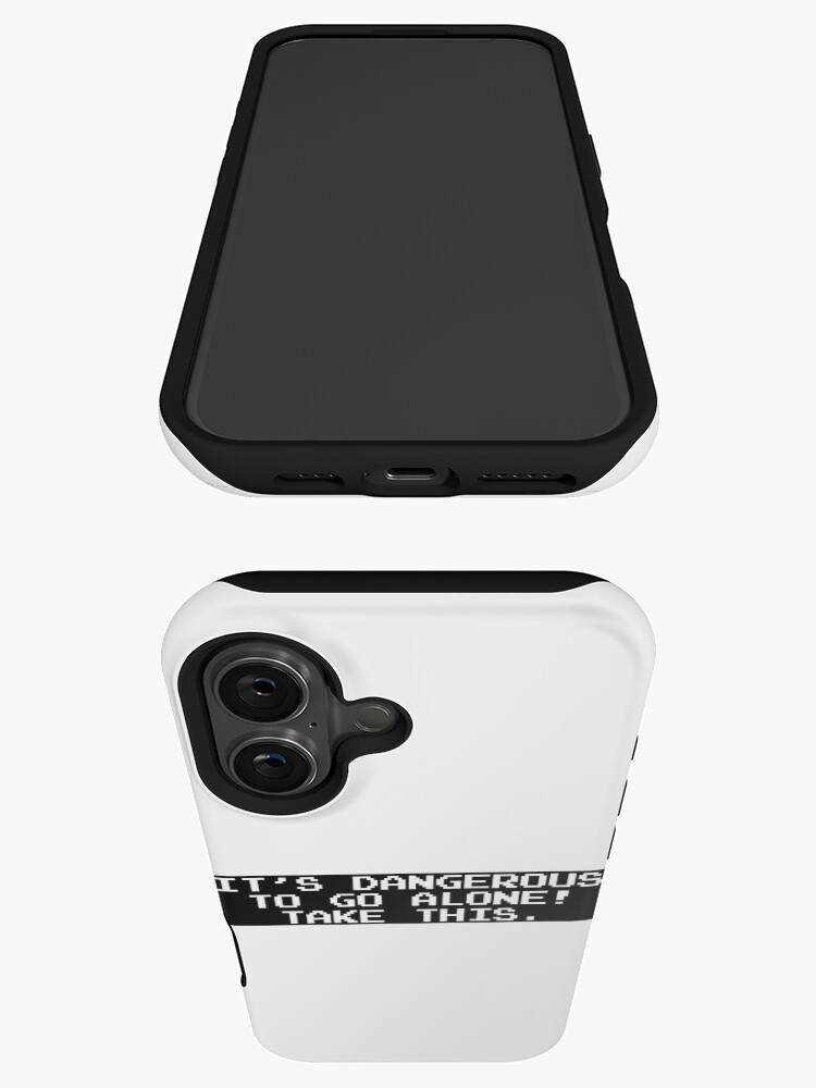 Aperçu 3 sur 4. Coque iPhone avec l'œuvre C'est dangereux d'y aller seul! Prends ça. créée et vendue par WhatCanISay.