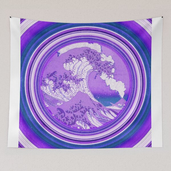 Item preview, Great Wave Off Kanagawa Mount Fuji Eruption designed and sold by anthonylonder.