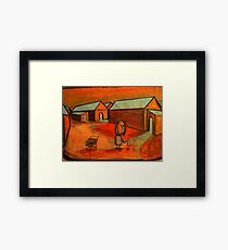The Shopping trolley Framed Print