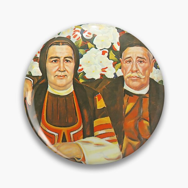 Item preview, Vladimir Dimitrov Maistora (the Master) - Old peasant couple with flowers designed and sold by clon-dot-net.
