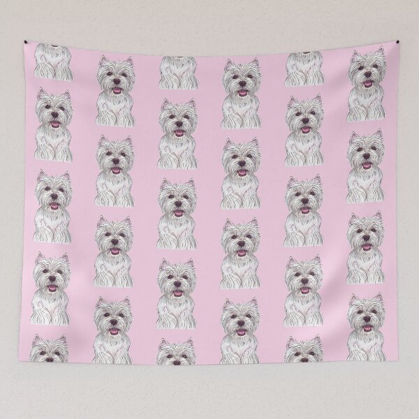 Item preview, LULU Westie @lifeoflulu_thewestie designed and sold by BridgetDoodles.